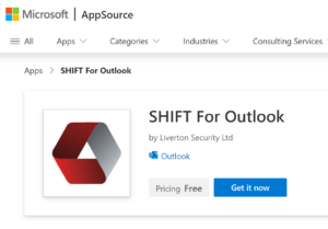SHIFT For Outlook/Web Liverton Security